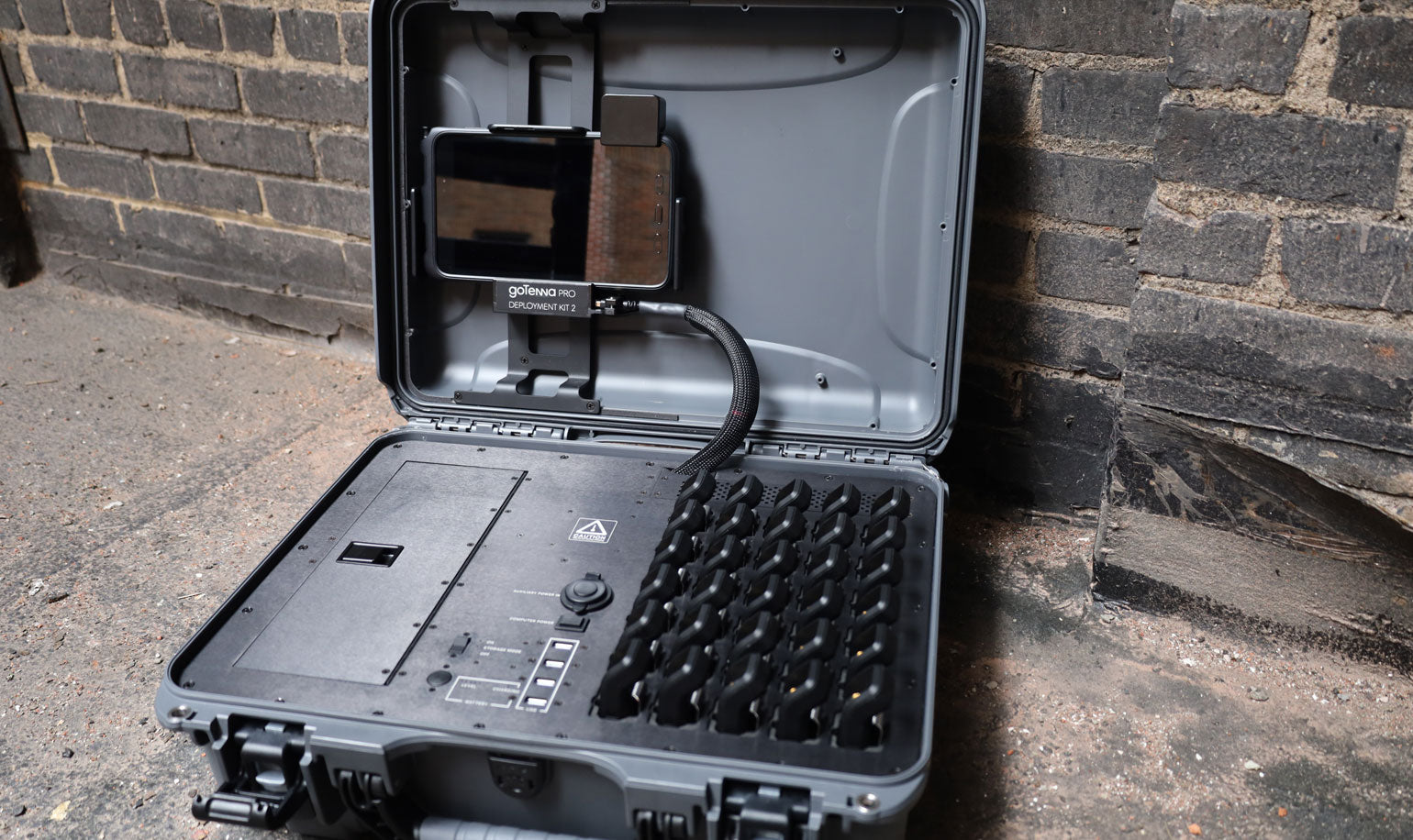 Command Post Node Laptop And Phone